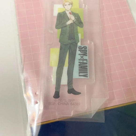 Spy X Family Bandai Acrylic Stand Loid Forger Ichiban Kuji Japan - Picture 10 of 11